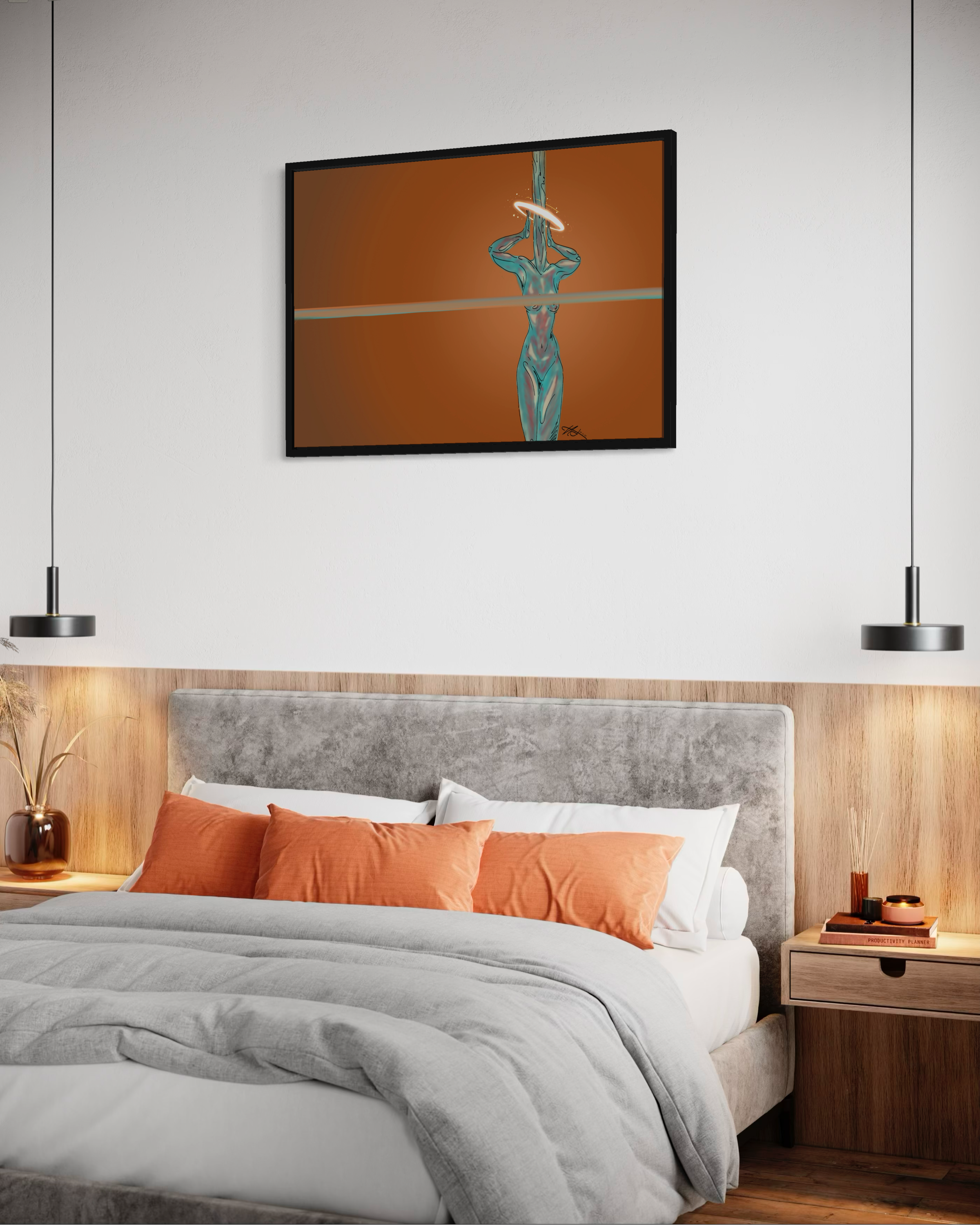 The Goddess, Large (Framed)