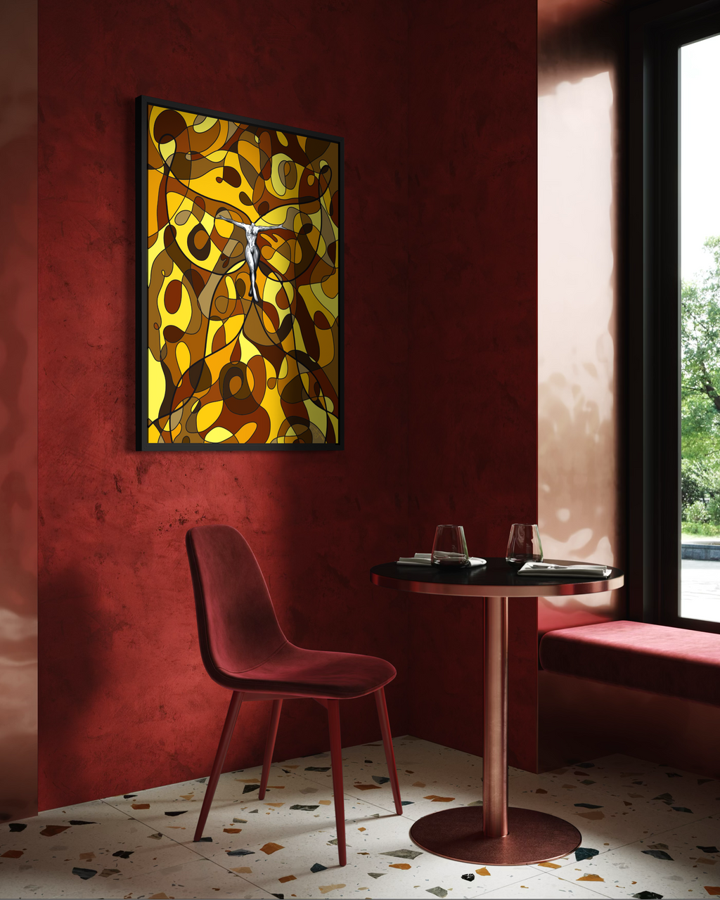 The Monarch, Large (Framed)