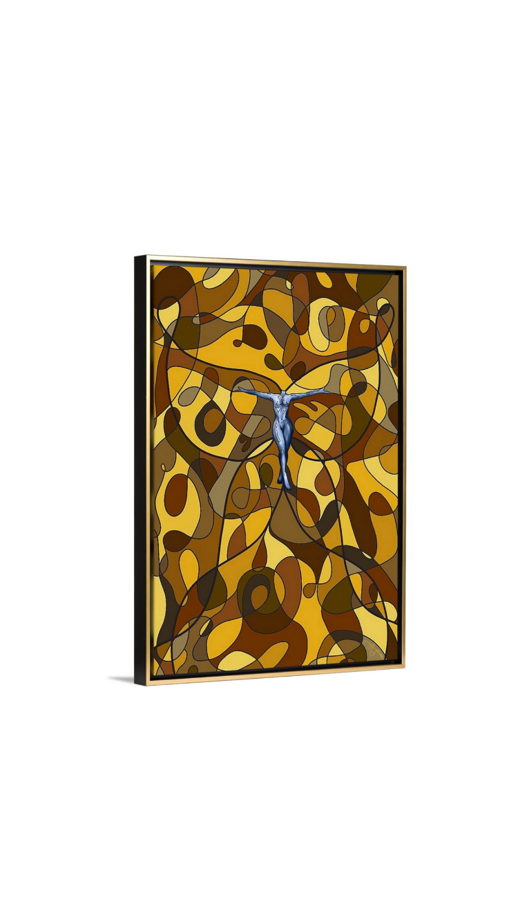 The Monarch, Large (Framed)