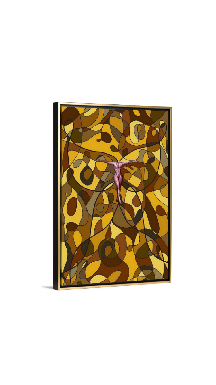 The Monarch, Large (Framed)